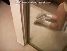 Blowjob in the bathroom