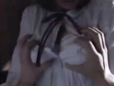 Groping a schoolgirl