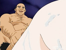 Tortured by a huge cock