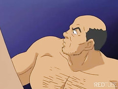 Tortured by a huge cock