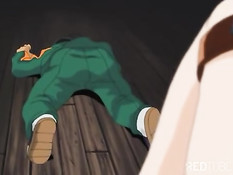 Tortured by a huge cock