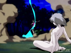 Tentacles in their pussies