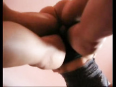 German girl serves her boyfriend