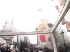 Titfuck at the rush hour