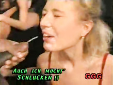 Bukkake orgies