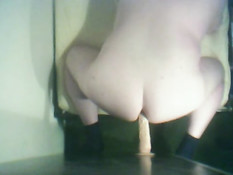 German gay with dildo 1