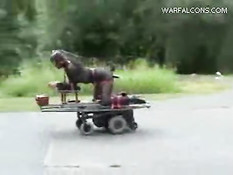 Dildo cart ride