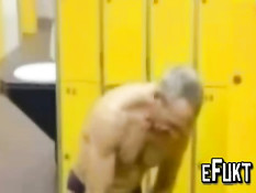 Naked blind girl in wrong changing room