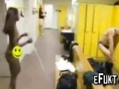 Naked blind girl in wrong changing room