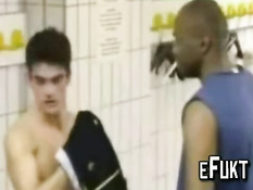 Naked blind girl in wrong changing room