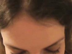 Woman blows cock and smokes 1