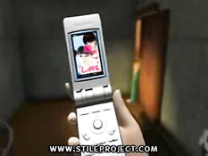 Asian baby having fun