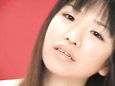 Asian kissing and licking