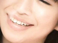 Asian kissing and licking