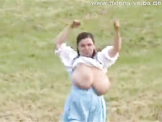 Heidi with big boobs