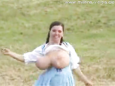 Heidi with big boobs