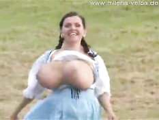 Heidi with big boobs