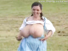 Heidi with big boobs