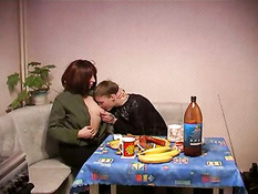 Russian mother gets fucked