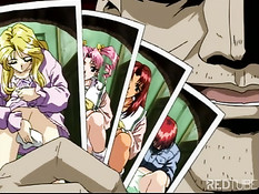 Anime beauties getting dominated