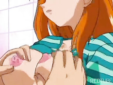 Anime girl fisted