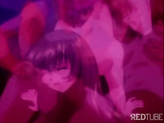 Girl having sex in bed