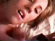 Amateur cumshot