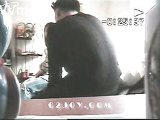 Korean couple on hidden camera