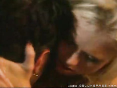 Blond big boob woman fucked hard