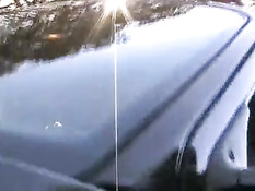 Sylvie gets fucked in a car