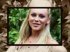 Two sexy whores open their vaginas