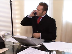 Female crime boss fucks