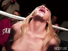 Blondes getting wet and spermed