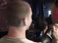 Cocksucking chicks in the ring