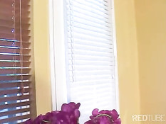 Small ass gets a big cock 