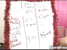 Megan and Sindee fucked with big dick