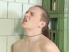 Jim and Tom in the store-room