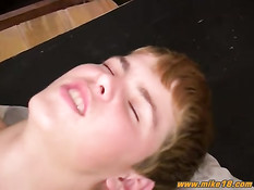 Boys doing what they love most