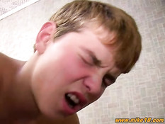 Boys doing what they love most