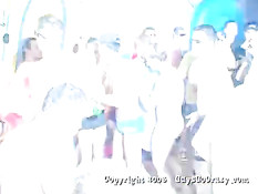 Partytime means lot of gay fun