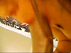 Young bitch sucking in the bath