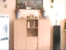 German girl gives a blowjob