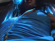 Hot girl gets facial