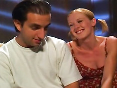 Hot farmergirl gets italian cock