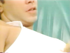 Nikki Taylor enjoying stud's tongue