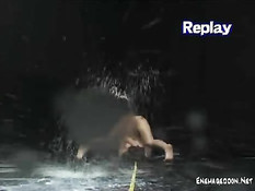 Milk squirting contest