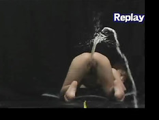 Milk squirting contest