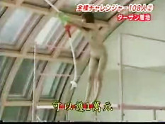 Nudist japanese running