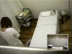 Massage of an asian girl