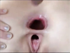 Cute girl having some assfun